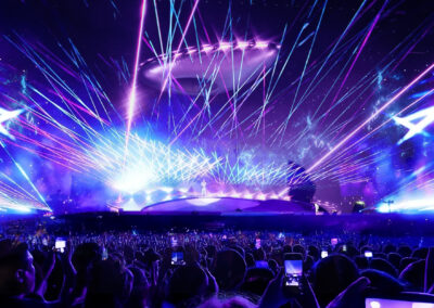 Coachella 2024: J Balvin’s 2000W Laser Spectacle Lights Up the Desert!