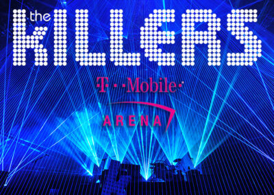 THE KILLERS OPEN THE LAS VEGAS T-MOBILE ARENA